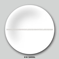 Plate with Islamic design and Arabic calligraphy